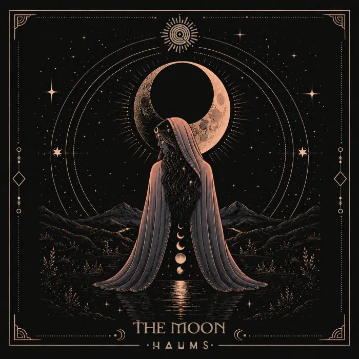 HAUMS – The Moon on Quantum Feels cover art