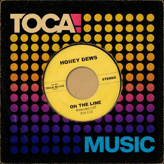 Honey Dews - On The Line cover art