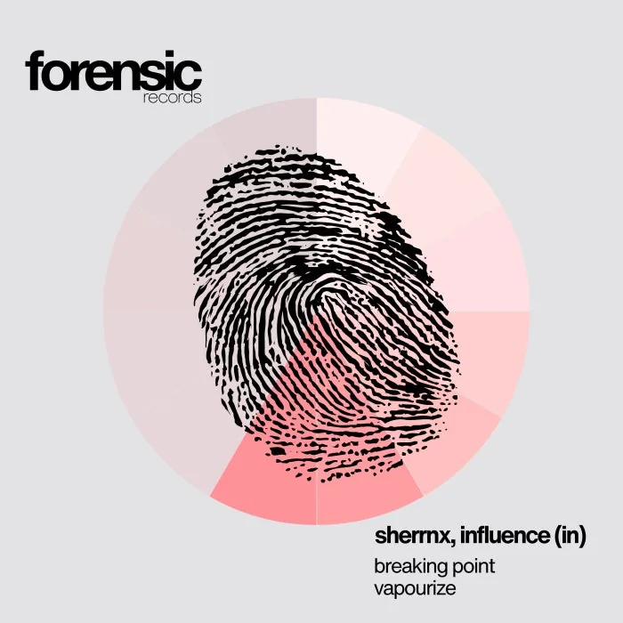Influence (IN), SHERRNX – Breaking Point on Forensic Records cover art
