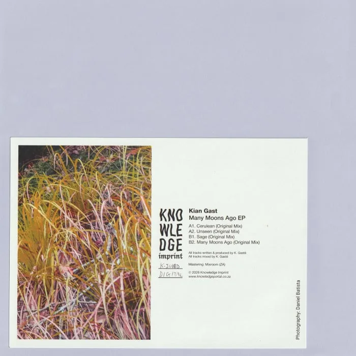 Kian Gast - Many Moons Ago EP cover art