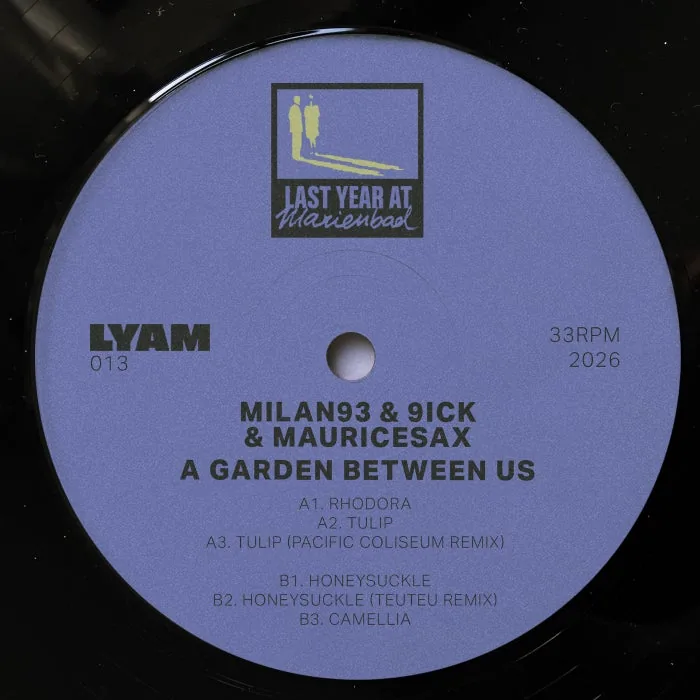 Mauricesax, 9ICK, Milan93 - A Garden Between Us cover art