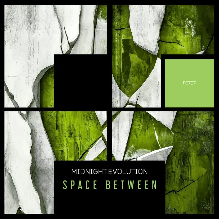 Midnight Evolution – Space Between on Freegrant Music cover art