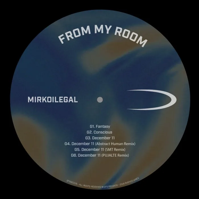 MIRKOILEGAL – From My Room on GFS Records cover art