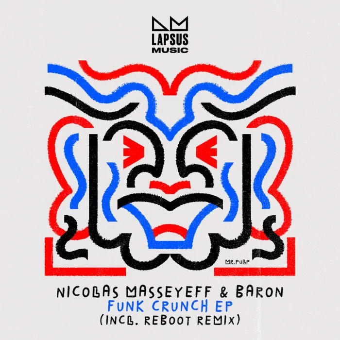 Nicolas Masseyeff, Baron (FR) – Funk Crunch (Extended Mixes) on Lapsus Music cover art