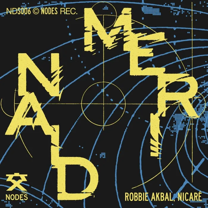 Robbie Akbal, Nicaré – Meridian on Nodes Rec. cover art