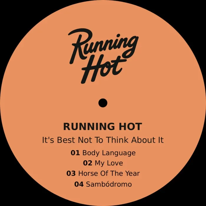 Running Hot – It’s Best Not to Think About It on Running Hot Recordings
