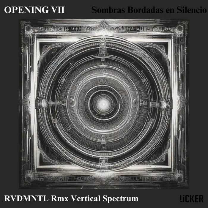RVDMNTL – Sombras Bordadas en Silencio on Ucker Records cover art