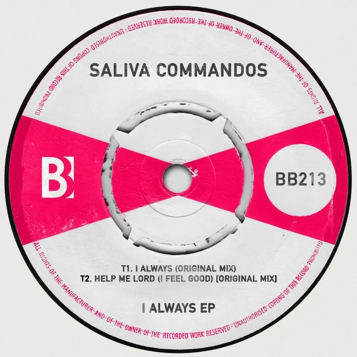 Saliva Commandos - I Always EP cover art