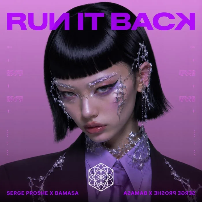 Serge Proshe, bamasa – RUN IT BACK on MANTRAPEOPLE cover art