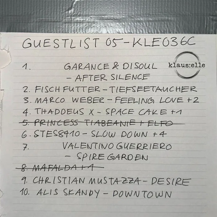 VA - Guestlist 05 cover art