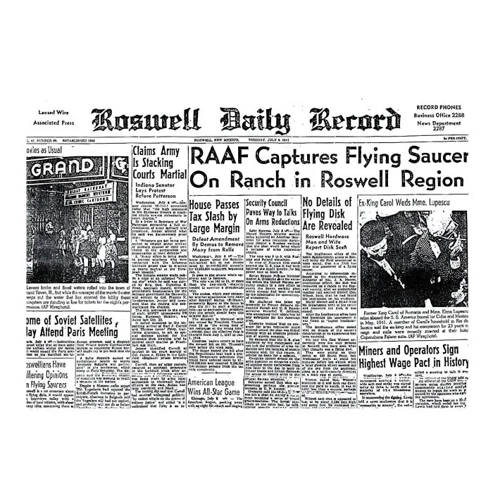 VA - The Roswell Archives cover art