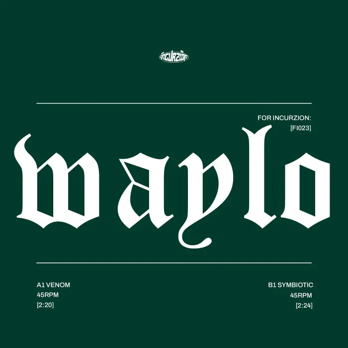 Waylo - Waylo For Incurzion cover art