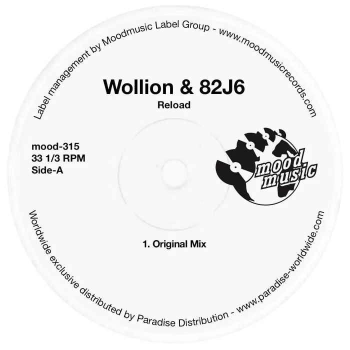 Wollion, 82J6 – Reload on Moodmusic cover art