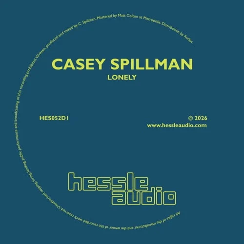 Cover Image: Casey Spillman - Lonely on Hessle Audio