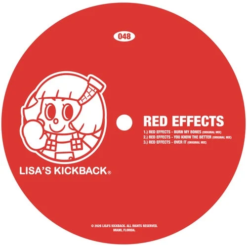 Cover Image: Red Effects - Burn My Bones on Lisa's Kickback