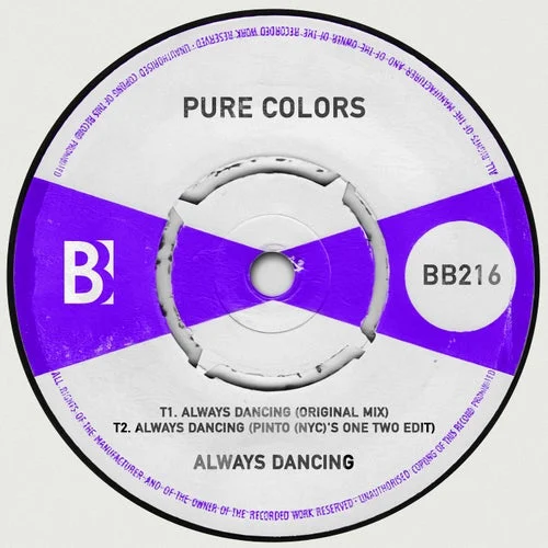 Cover Image: Pure Colors - Always Dancing on Brobot Records