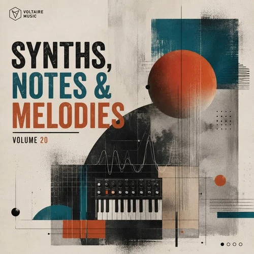 Cover Image: VA - Synths, Notes & Melodies Vol. 20 on Voltaire Music