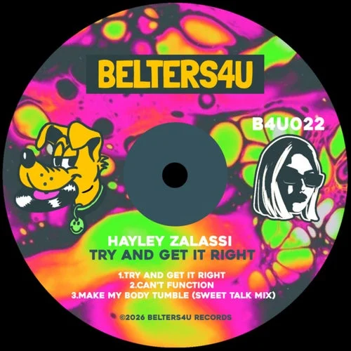 Cover Image: Hayley Zalassi - Try and Get It Right on Belters 4U