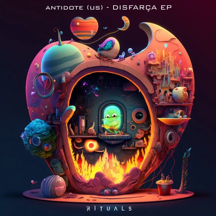 Antidote (US), Calvos (MX) - Disfarça EP cover art
