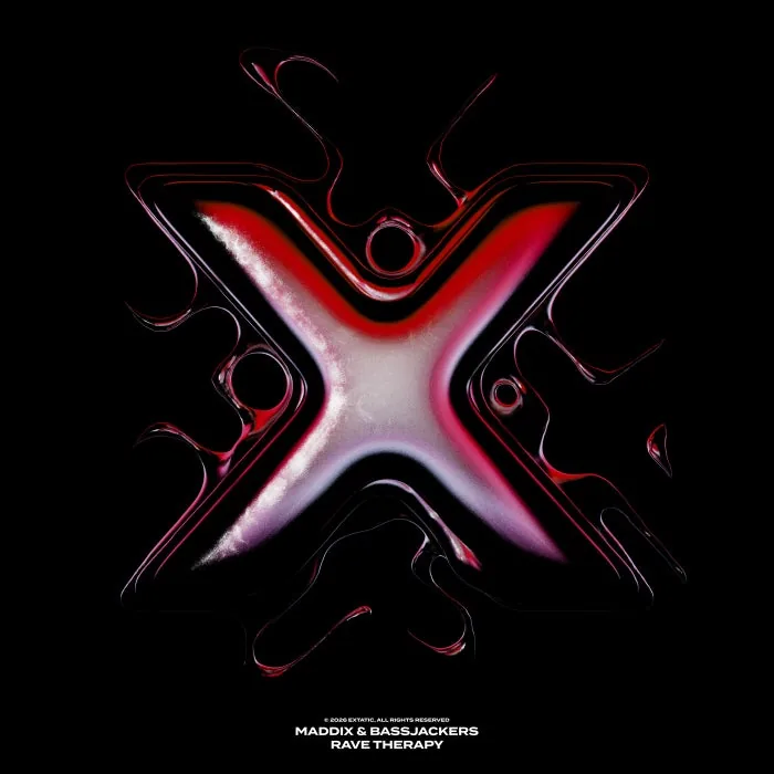 Bassjackers, Maddix – Rave Therapy on EXTATIC Records cover art