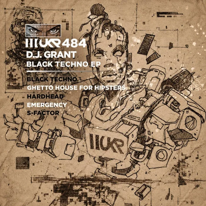 D.J. Grant - Black Techno EP cover art