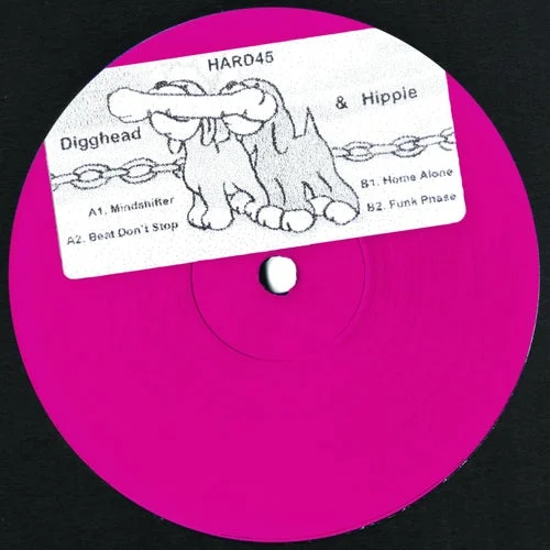 Cover Image: Digghead, Hippie (NL) - HARD45 on Hardline Sounds
