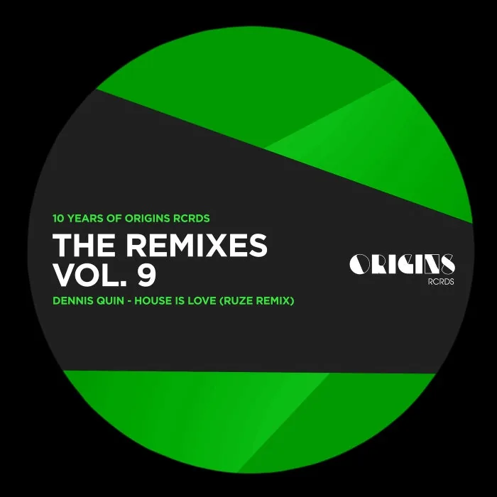 Dennis Quin - The Remixes Vol. 9 (10 Years of ORIGINS RCRDS) cover art