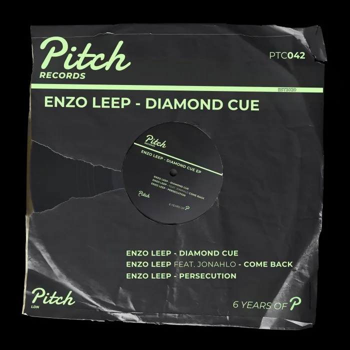 Enzo Leep, Jonahlo – Diamond Cue on Pitch Records cover art