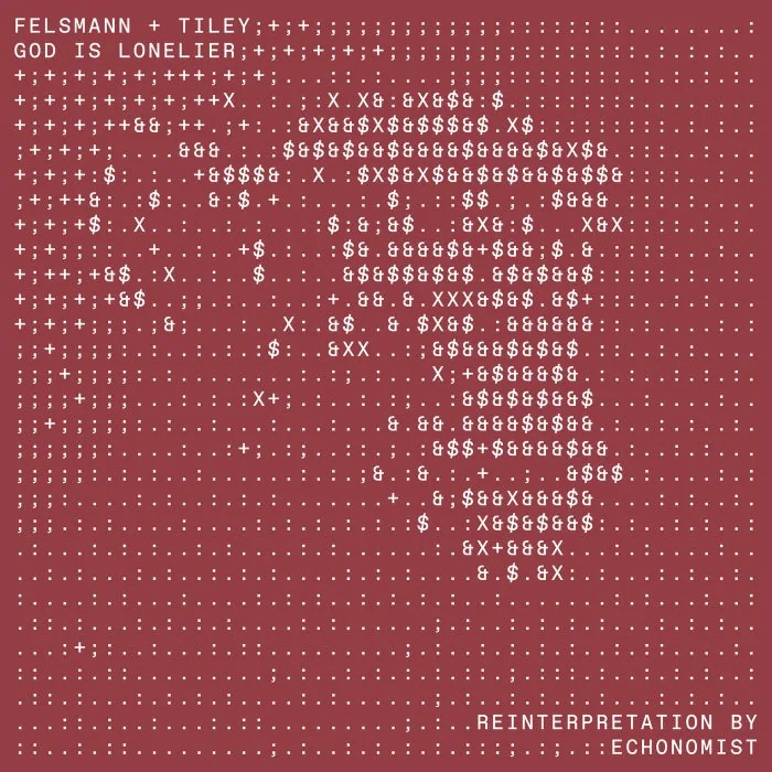 Felsmann + Tiley, Laius - God Is Lonelier cover art