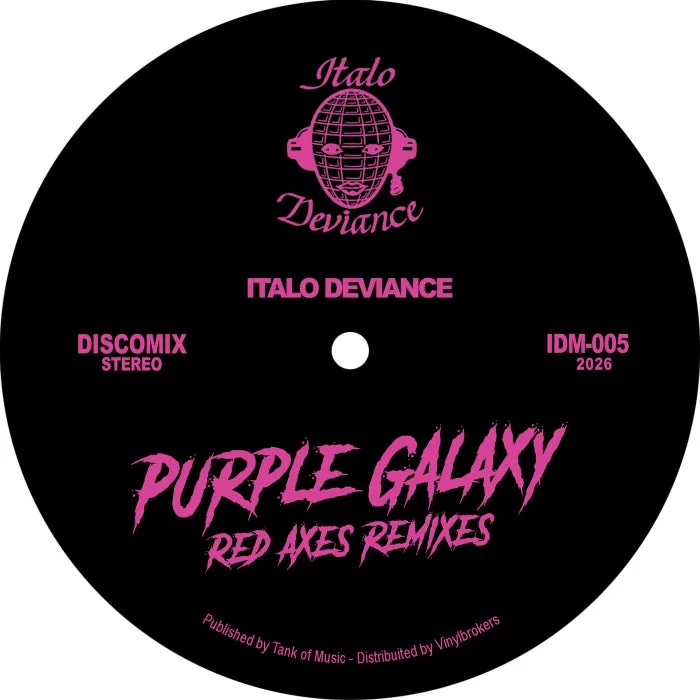 Italo Deviance - Purple Galaxy (Red Axes Remixes) cover art