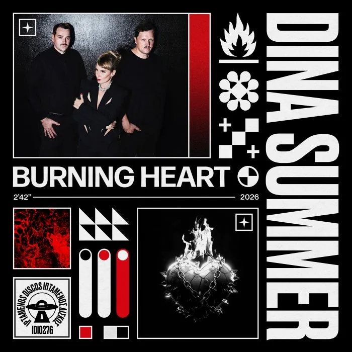 Kalipo, Local Suicide, Dina Summer - Burning Heart (Extended Version) cover art