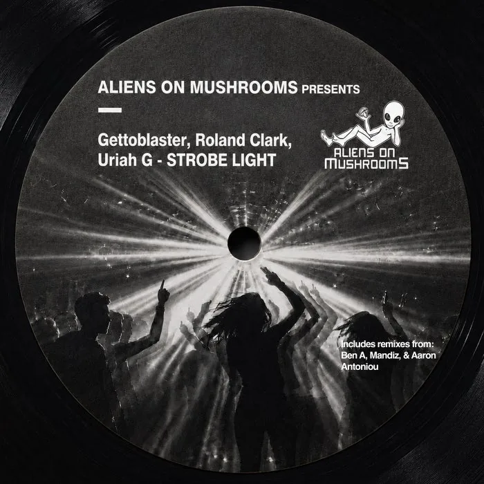 Roland Clark, Gettoblaster, Uriah G - Strobe Light cover art