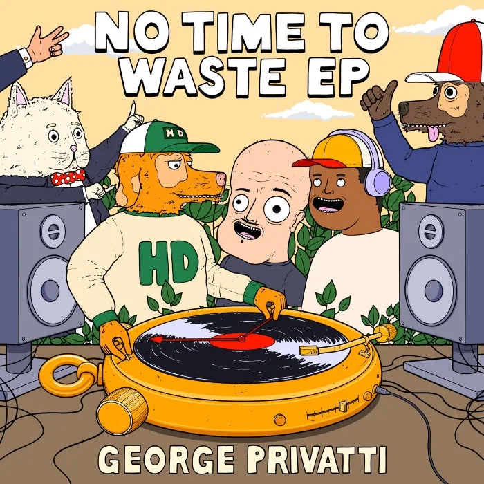 Tony Romera, George Privatti - No Time To Waste EP cover art