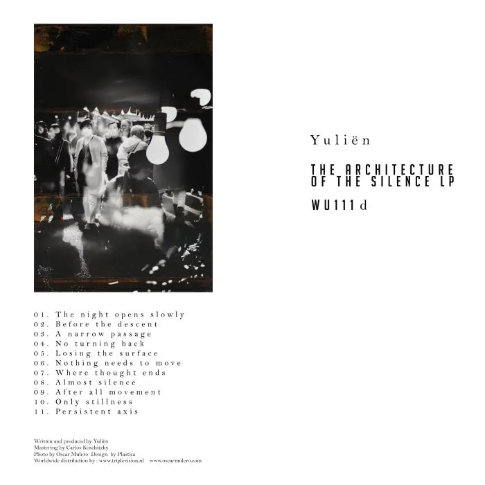 Yuliën - The architecture of the silence LP cover art
