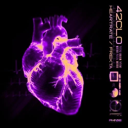 Cover Image: 42CLO - Heartrate / Frekta on Phase Records DNB