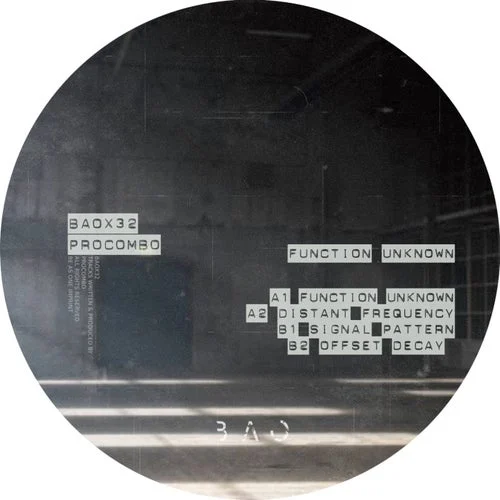 Cover Image: Procombo - Function Unknown on Be As One