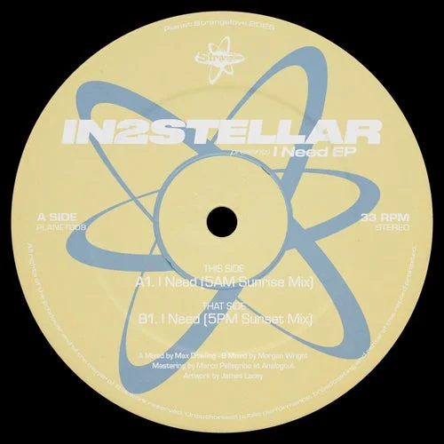 Cover Image: IN2STELLAR - I Need EP on Planet Strangelove