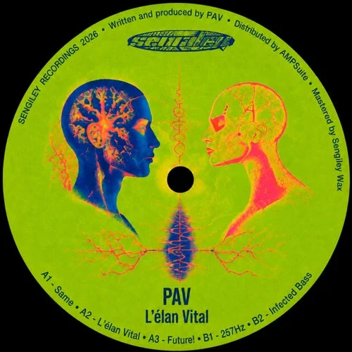 Cover Image: PAV - L'élan Vital on Sengiley Recordings