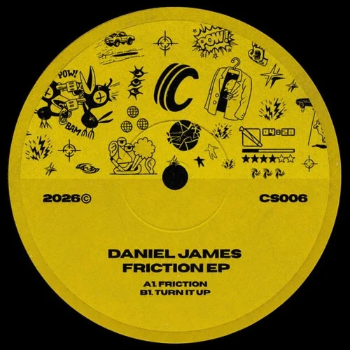 Cover Image: Daniel James (UK) - Friction EP on Chop Shop Records